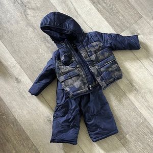 Rothschild Infant Boys Navy Camo Jacket